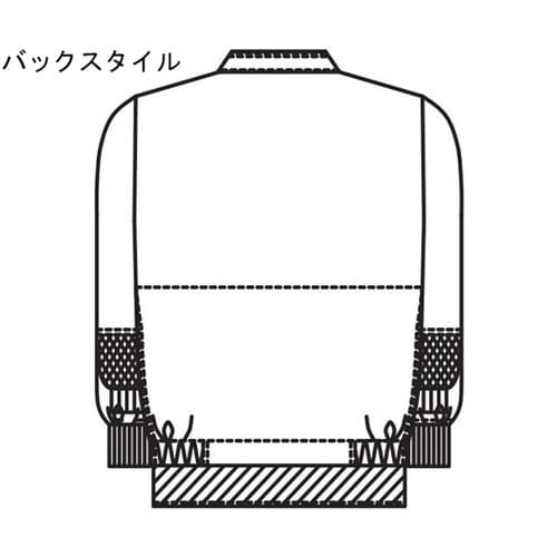 ジャンパー男女兼用ホワイト