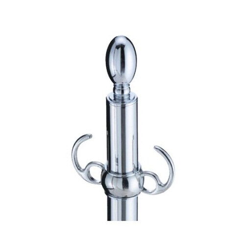 フロアパーティションポールクローム/鏡面