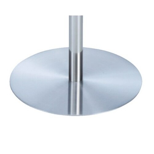 フロアパーティションポールクローム/ヘアーライン