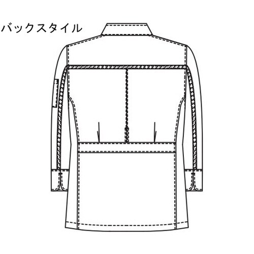 ストレッチコックコート 白 S 407−60 S