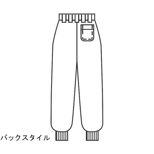 ホッピングパンツ 白 L 831−10 L