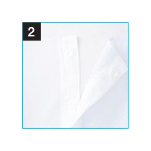 ジャンパー男女兼用 白 3L 404−60 3L