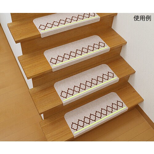 足元見やすい階段マット ネット KM−65