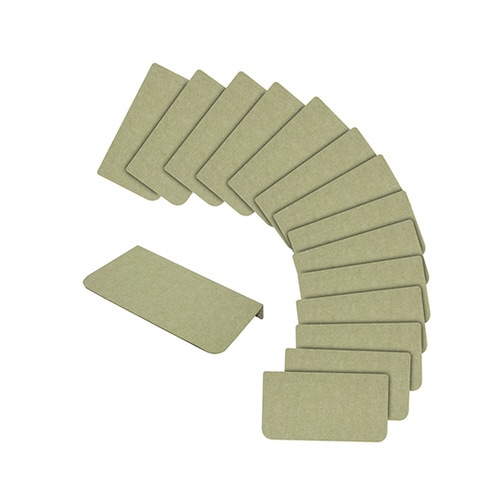 折り曲げ付階段マット グリーン KD−54