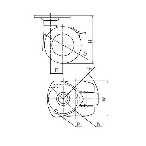 P−S型キャスター