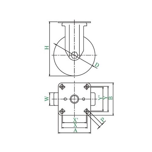 SUS−K2型キャスター