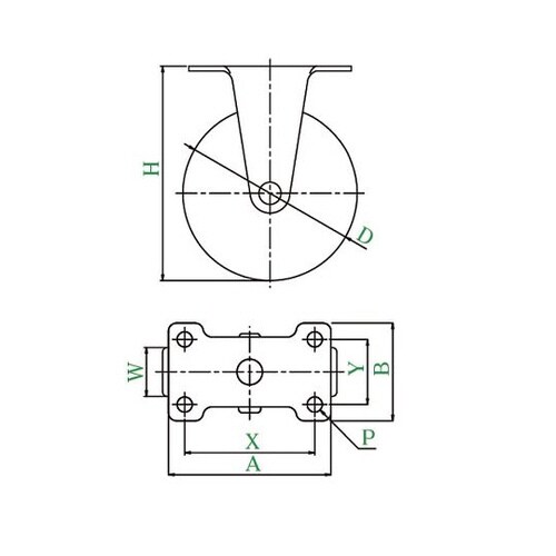 SUS−ER型キャスター