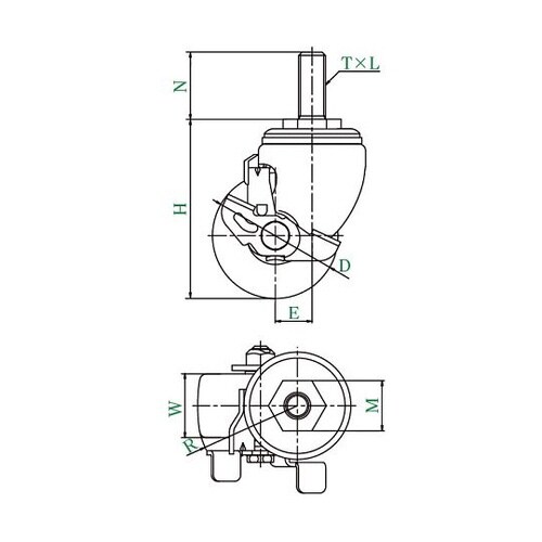 HT−S型キャスター