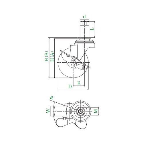 STF−S型キャスター