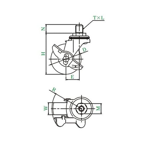 LT−S型キャスター
