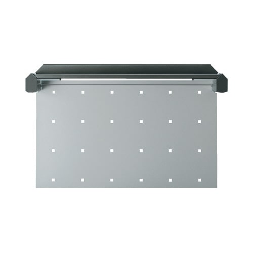 リスペースFモニタシェルフ 2段幅600シルバー