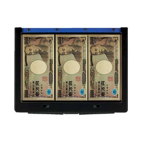 手提げ金庫(スタンダード) A5 シリンダー錠 青