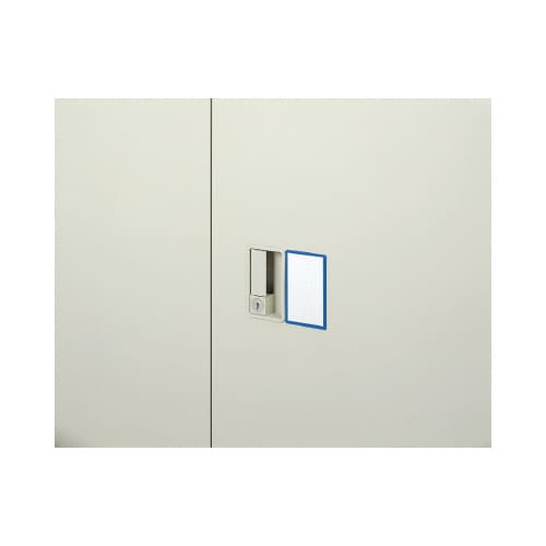 マグネット見出し43×74mm青