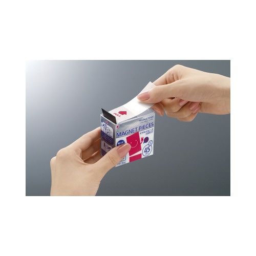 マグネットピースプレカットタイプ片面接着剤付