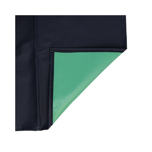 ワンタッチ前掛け 腰下 ネイビー