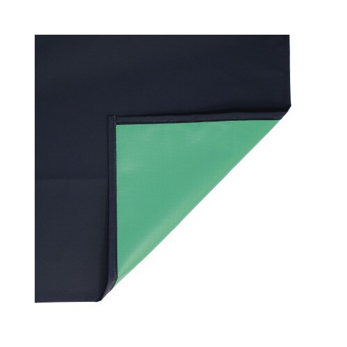 ワンタッチ前掛け 胸付 ネイビー