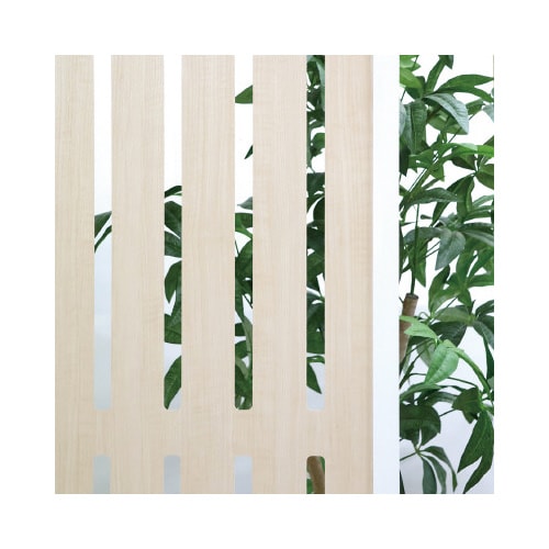 ABCパーテ白 1800×900 スリットNA