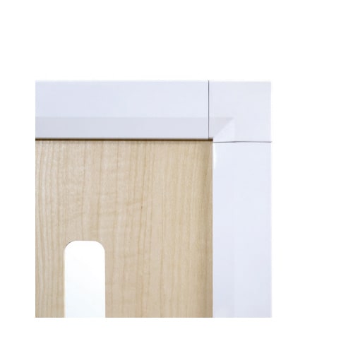 ABCパーテ白 1800×900 スリットNA