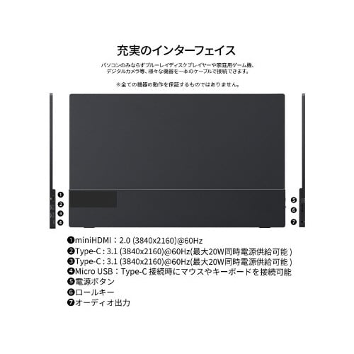 17.3インチ 4K液晶ディスプレイ