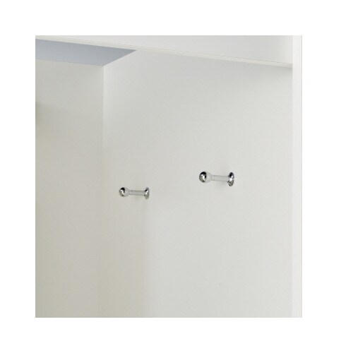 木製フィッティングルーム W87 ホワイト