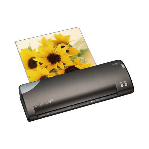 クイックラミ4本ローラー A3 ブラック