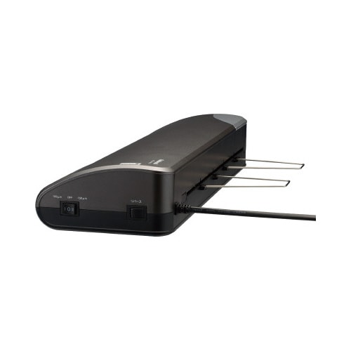 クイックラミ4本ローラー A3 ブラック