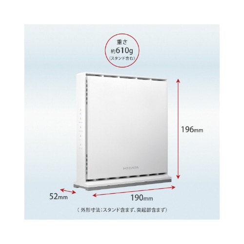 Wi−Fi 6対応 WN−DAX4200GR