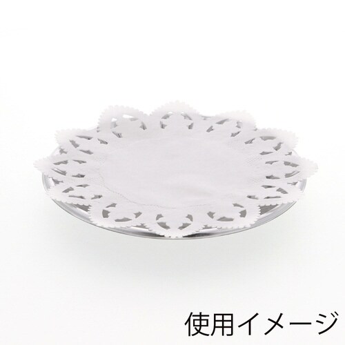 レースペーパー 丸型 8号×15