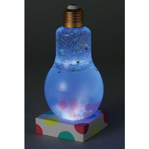 キラキラ光る!センサリーボトルライト