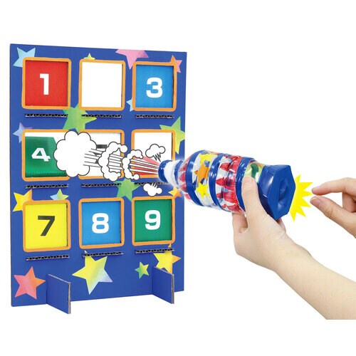 ペットボトル空気砲(ストラックアウト)