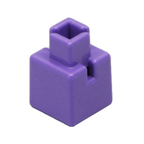 Artecブロック ミニ四角 20P 紫