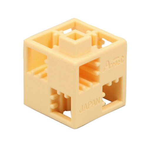 Artecブロック四角100P ペールオレンジ
