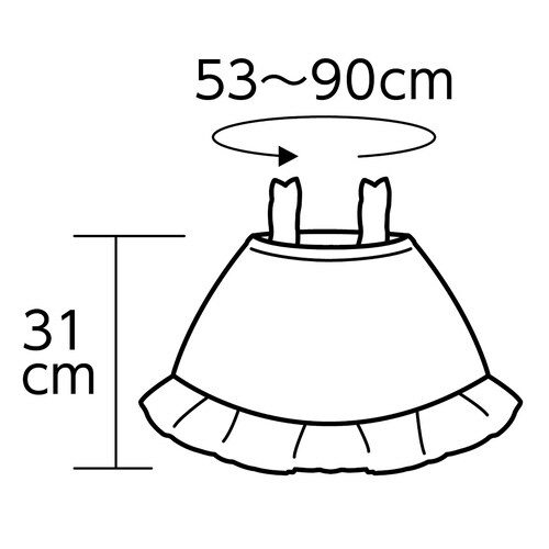 ソフトサテンビスチェ ブルー