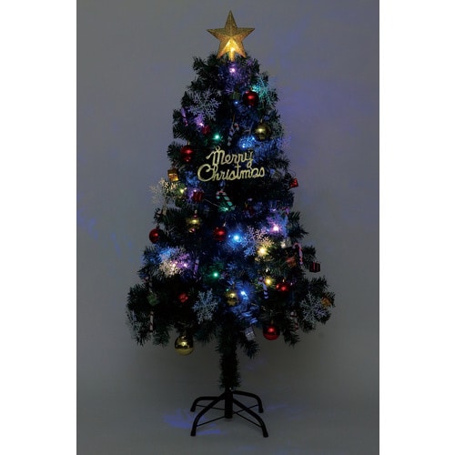 クリスマスツリー120cm オーナメント付き