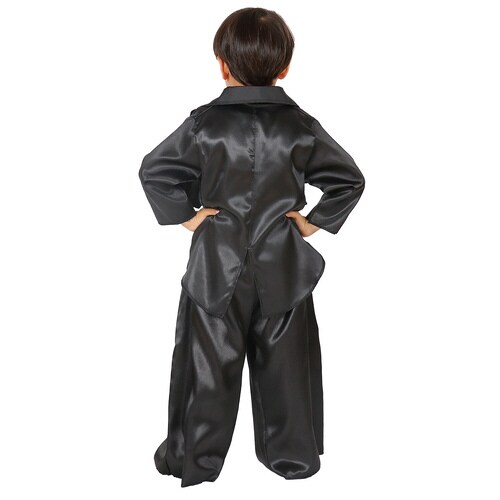 ソフトサテンジャケット ブラック