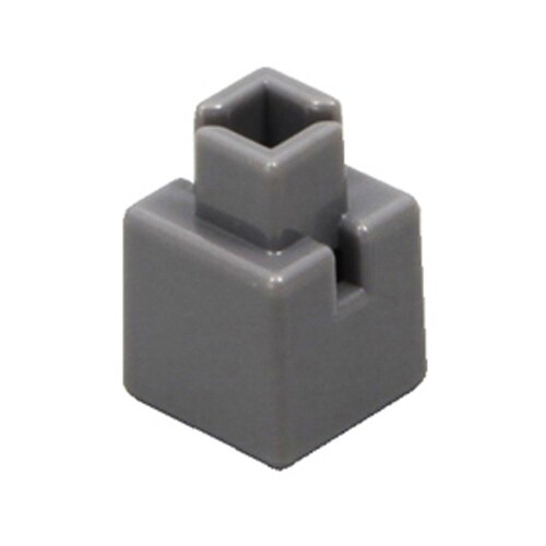 Artecブロック ミニ四角 20P グレー