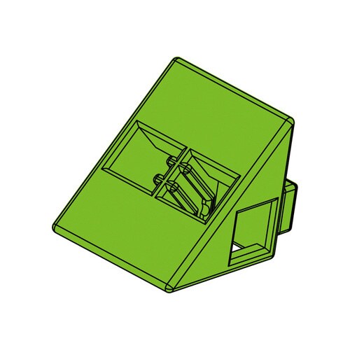 Artecブロック 三角A 8P 黄緑