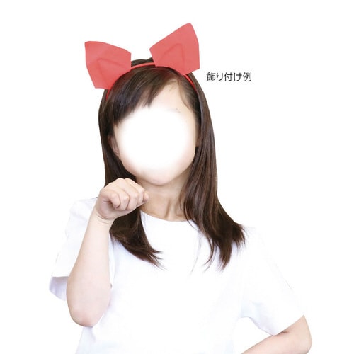 耳付きカチューシャ ブラック