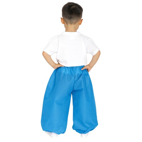 サルエルパンツ J 青