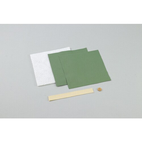 基礎縫い鍋敷き モスグリーン