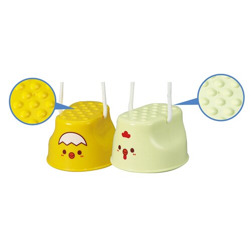 ぽっくり にわとりとひよこ