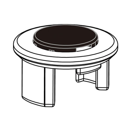 Artecブロック 丸単品 10P 白/黒