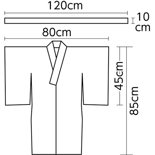 衣装ベース着物(おくみ付き) 茶