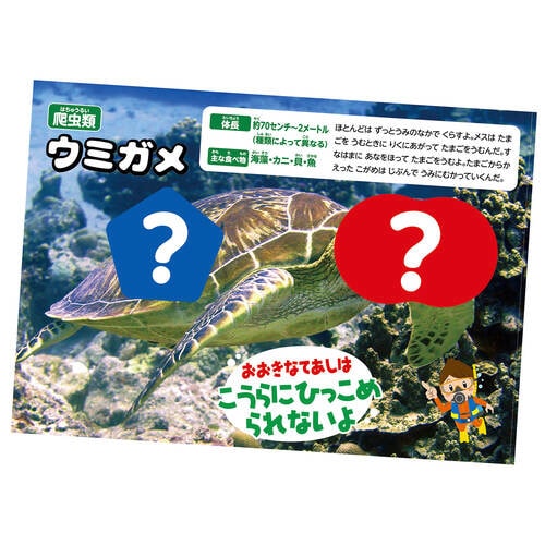 シールパズルブック すいぞくかん