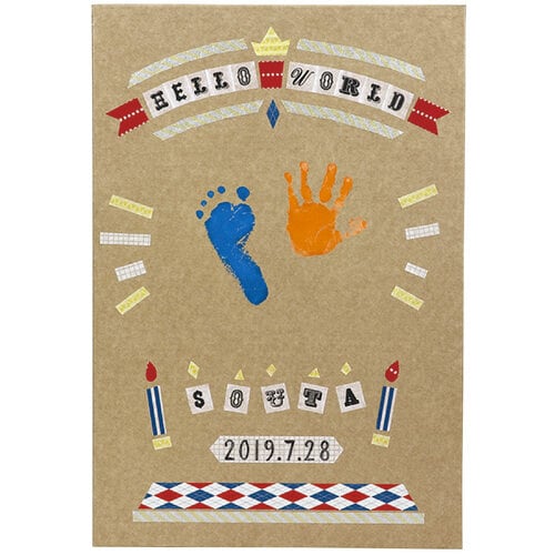 お絵かきましかくアルバム