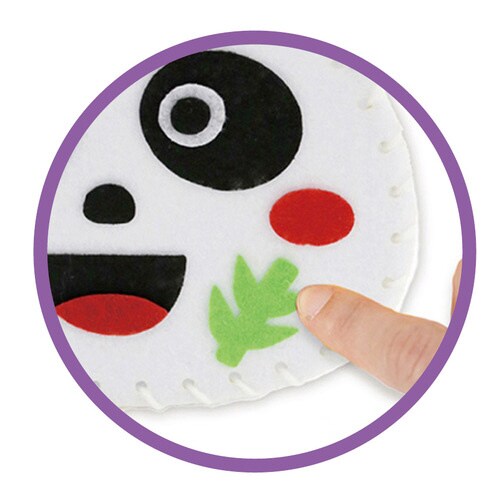 てづくりフェルトバッグ パンダ