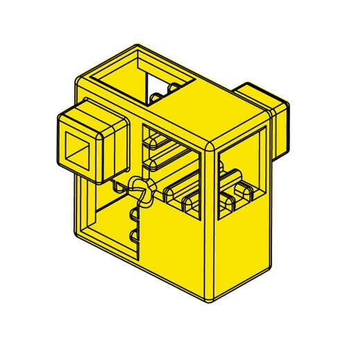 Artecブロック ハーフA 8P 黄