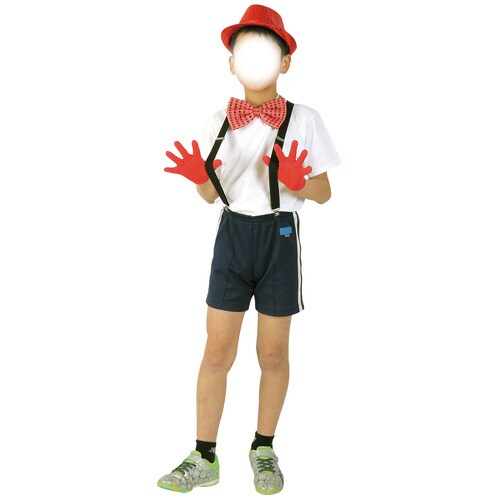 サスペンダー 黒