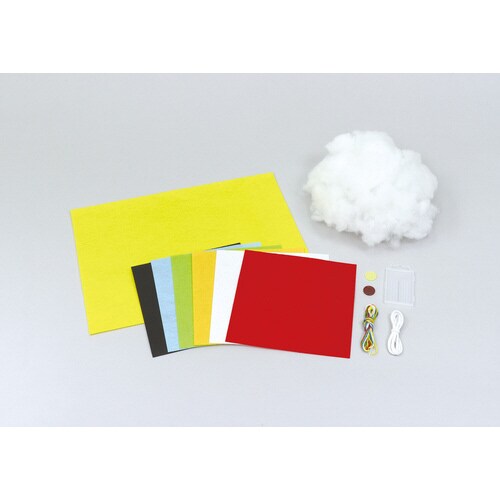 フェルトキット ひもとおし&指人形セット