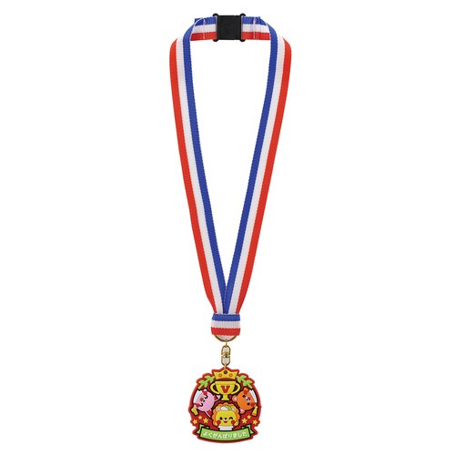 ラバーマグネットメダル ハッピーアニマルズ